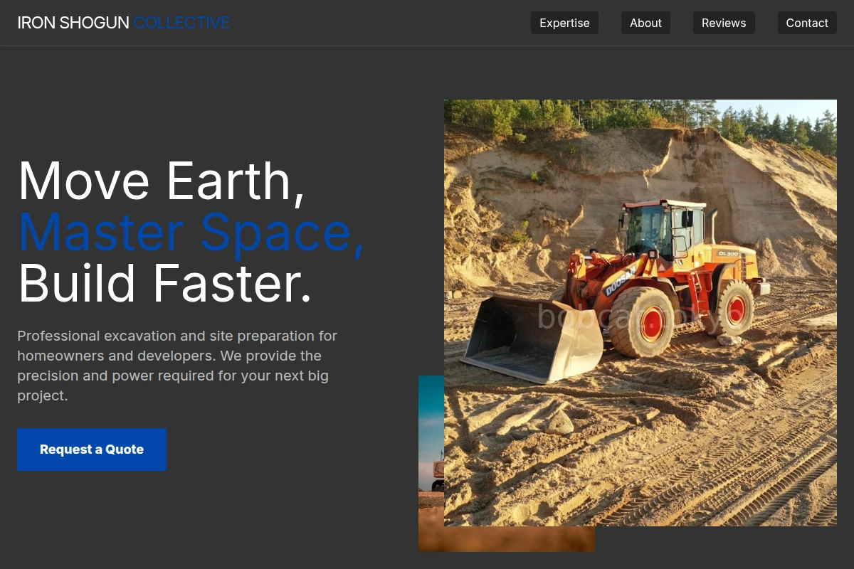 excavator